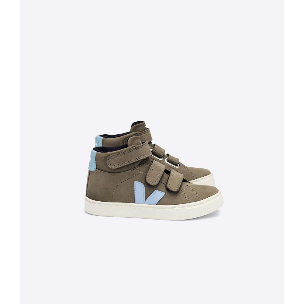 Veja ESPLAR MID NUBUCK Hoog Kinderen Grijs | BE 695ZUT